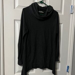 Athleta Black Cowl Neck Sweater